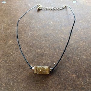 Yellow Gemstone Choker